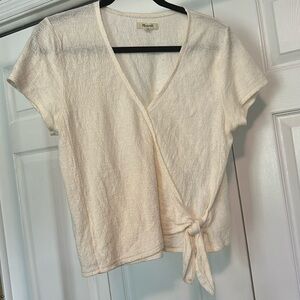 White Madewell Cross Body Top